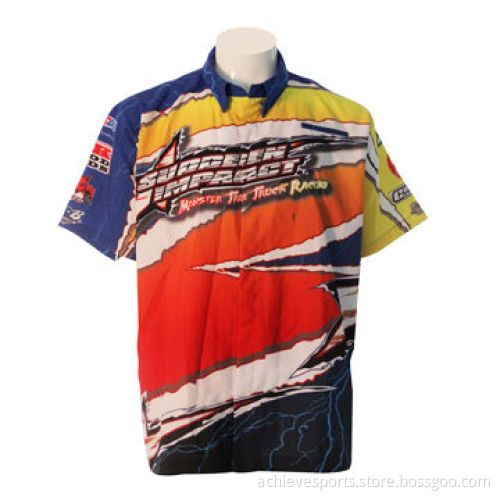 Dye Sublimation, Racing Jersey, Cheap, Wholesale with High Quality